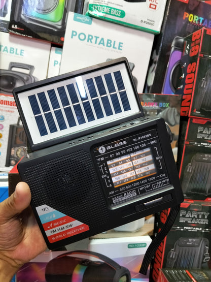 Radio FM/Am solar a pilas Cod:3073 driver :02