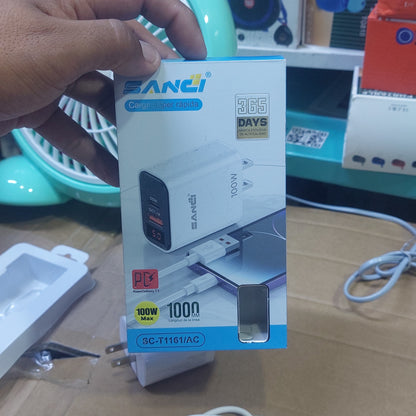 Cargador 100w tipo C  Cod: 1196 driver: 02