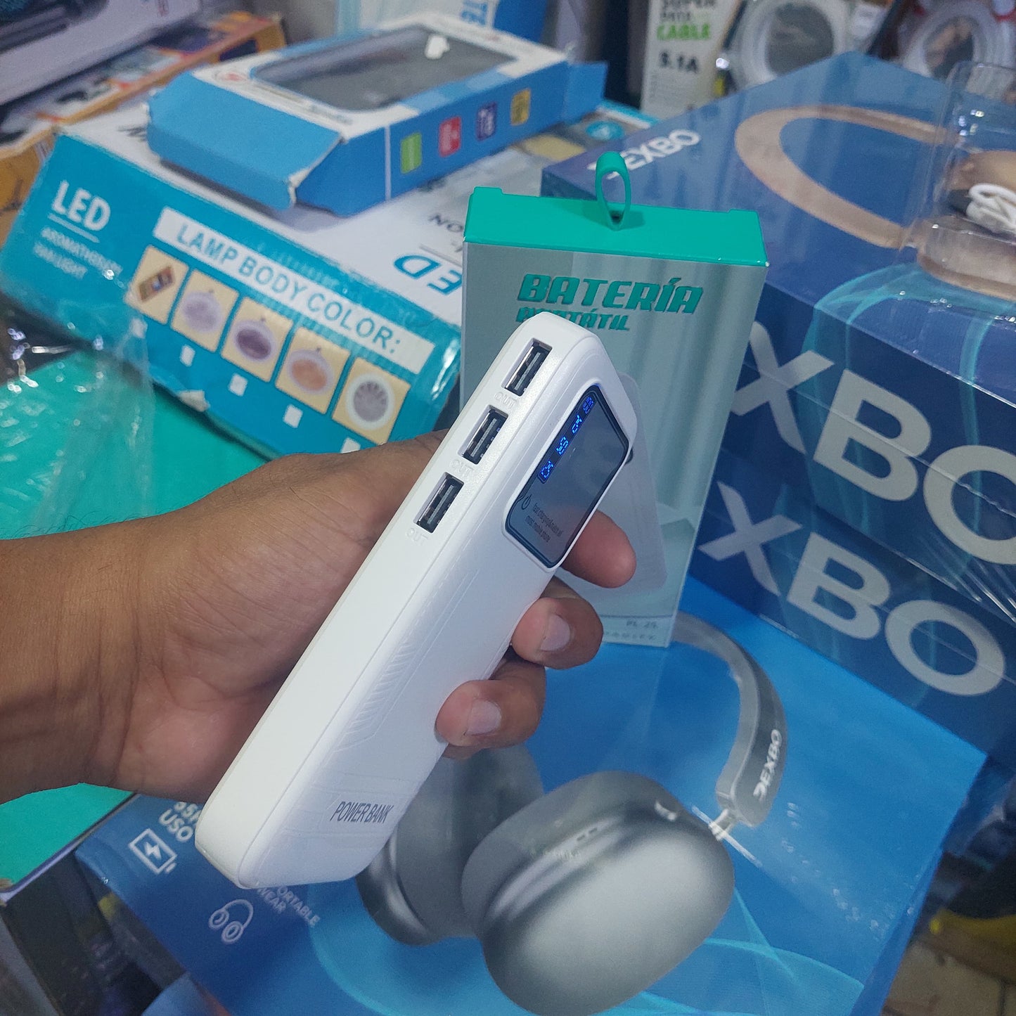 bateria portatil 20000mah Cod:1195 driver :01,02