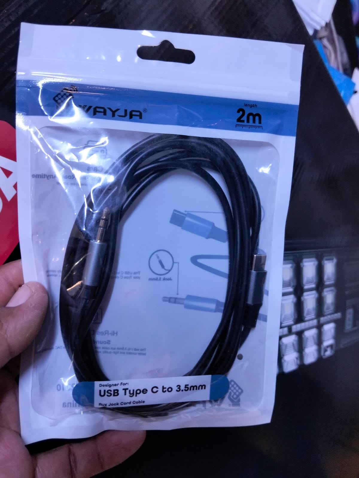 Cable tipo C a Plus 3.5mm Cod:5082 driver:02