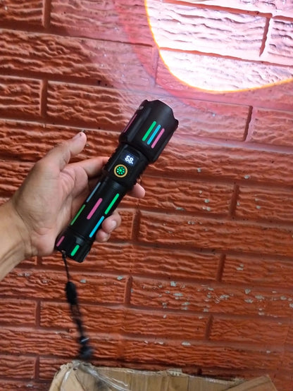 Linterna recargable largo alcancé 50M Cod:1276 driver :03