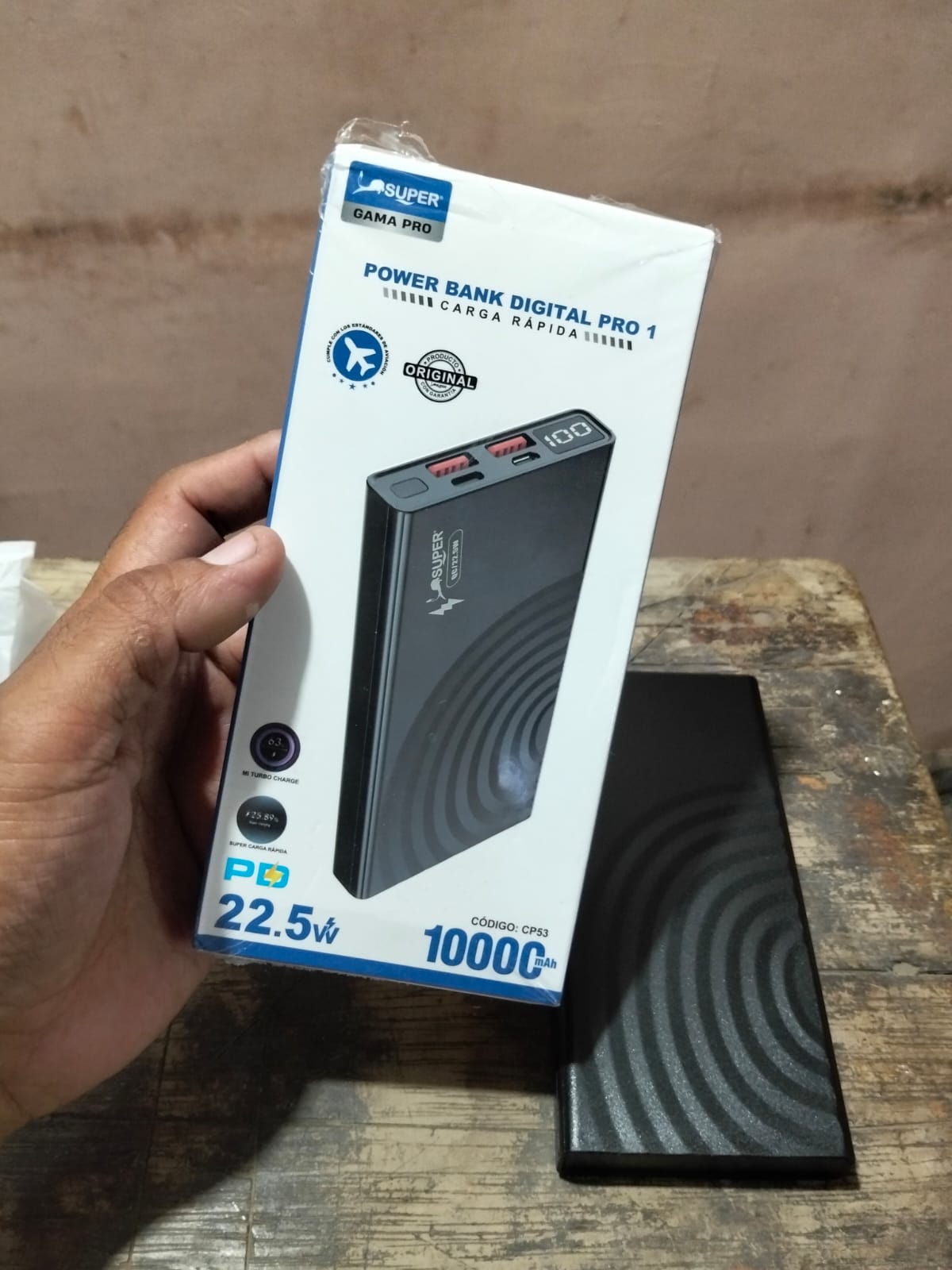 bateria portatil 10000mah cod:1541 driver :01