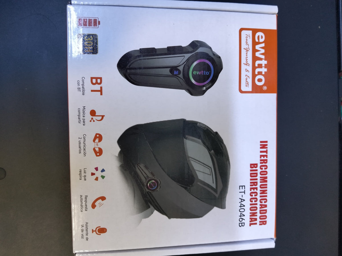 Audífonos casco moto    Cod:3085 driver :02