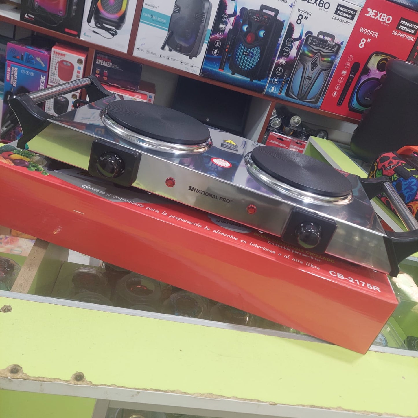 cocina electrica 2 hornillas Cod:6016 driver :05