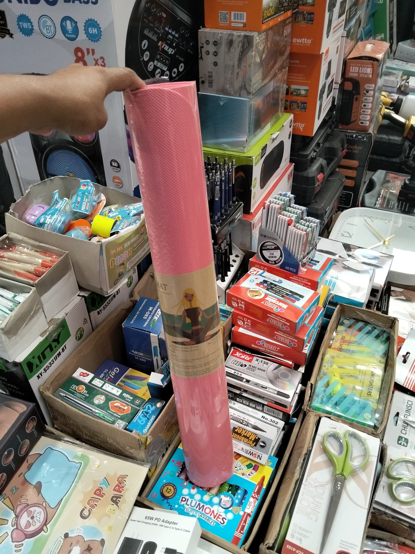 Mat de yoga 6mm cod:1517 driver :01