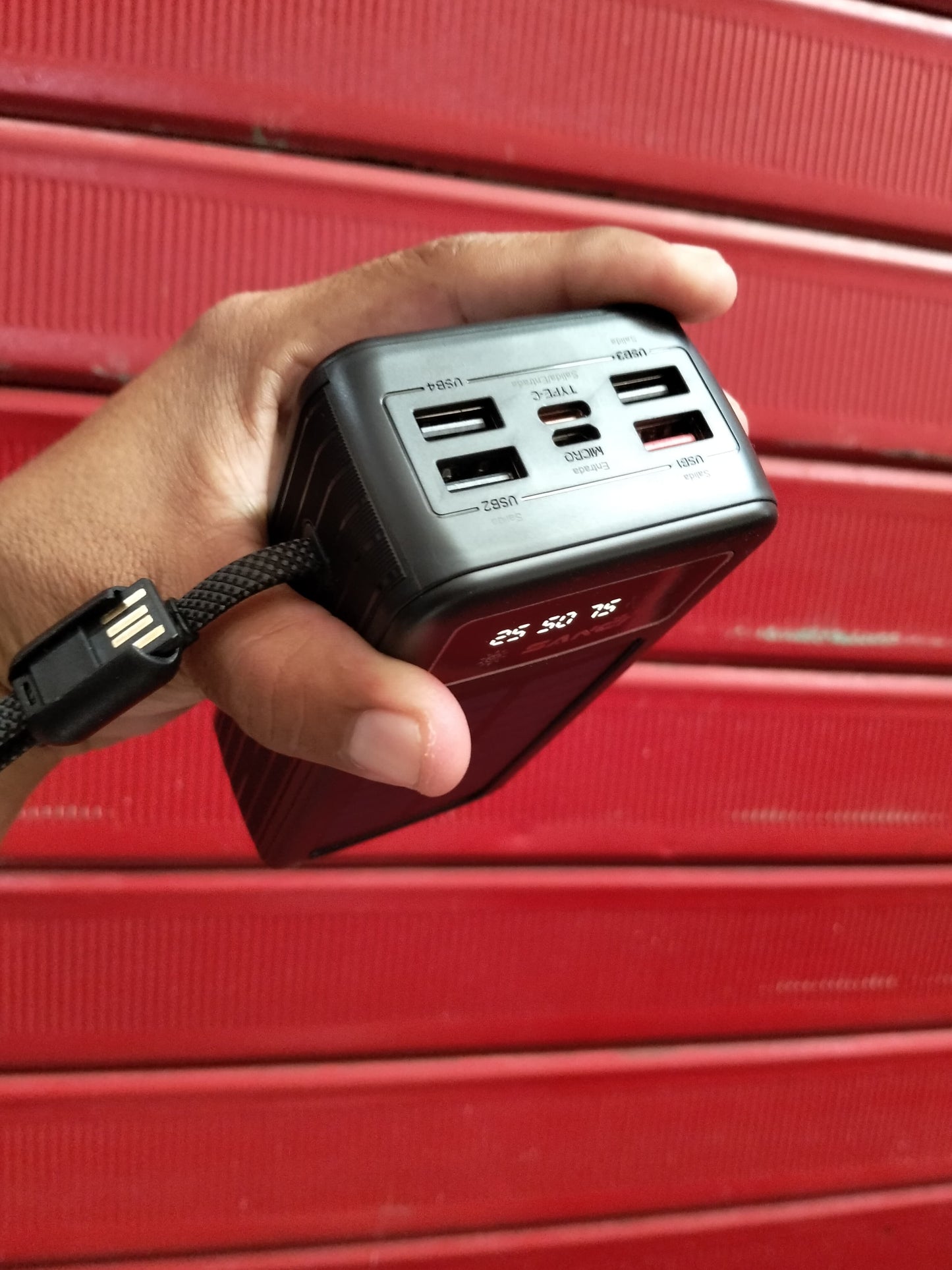 Bateria portatil solar  60000mah  Cod:1449 driver :03
