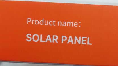 Panel  solar 18W para celulares Cod:6001 driver :03