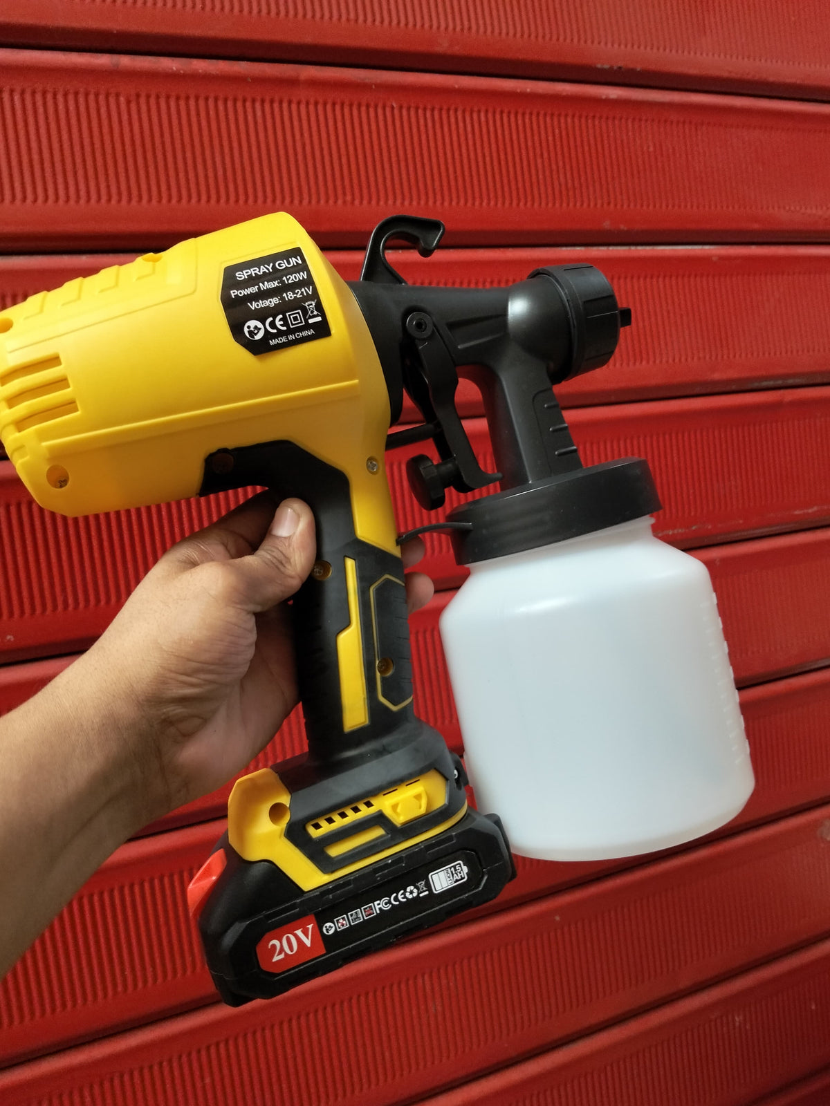 pulverizador para pintar 2 baterías Cod:3076 driver:01