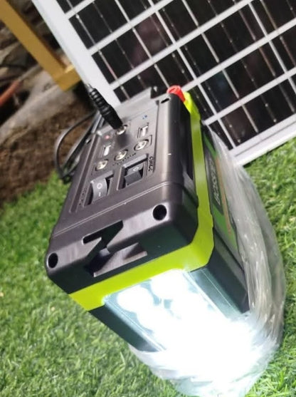 Kit solar con panel con panel solar COD:3155 COD:02,05