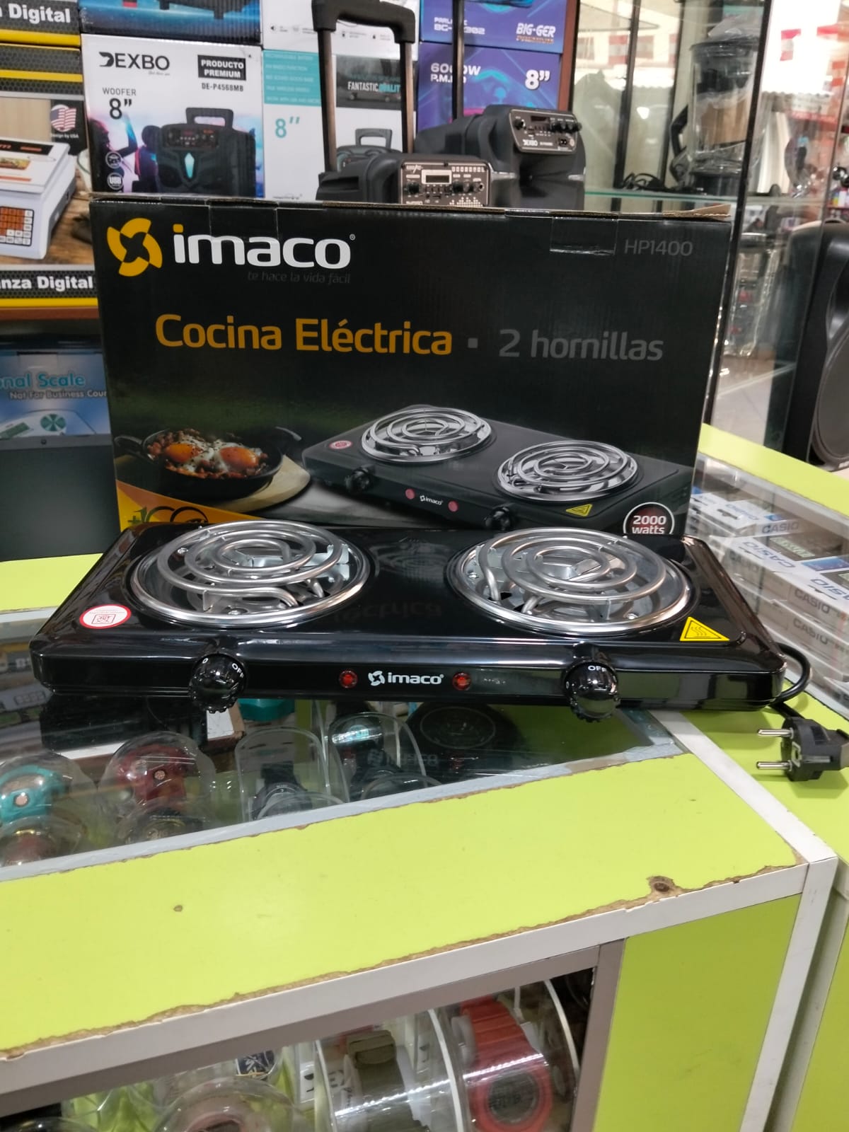 cocina electrica 2 hornillas Cod:1231 driver:05