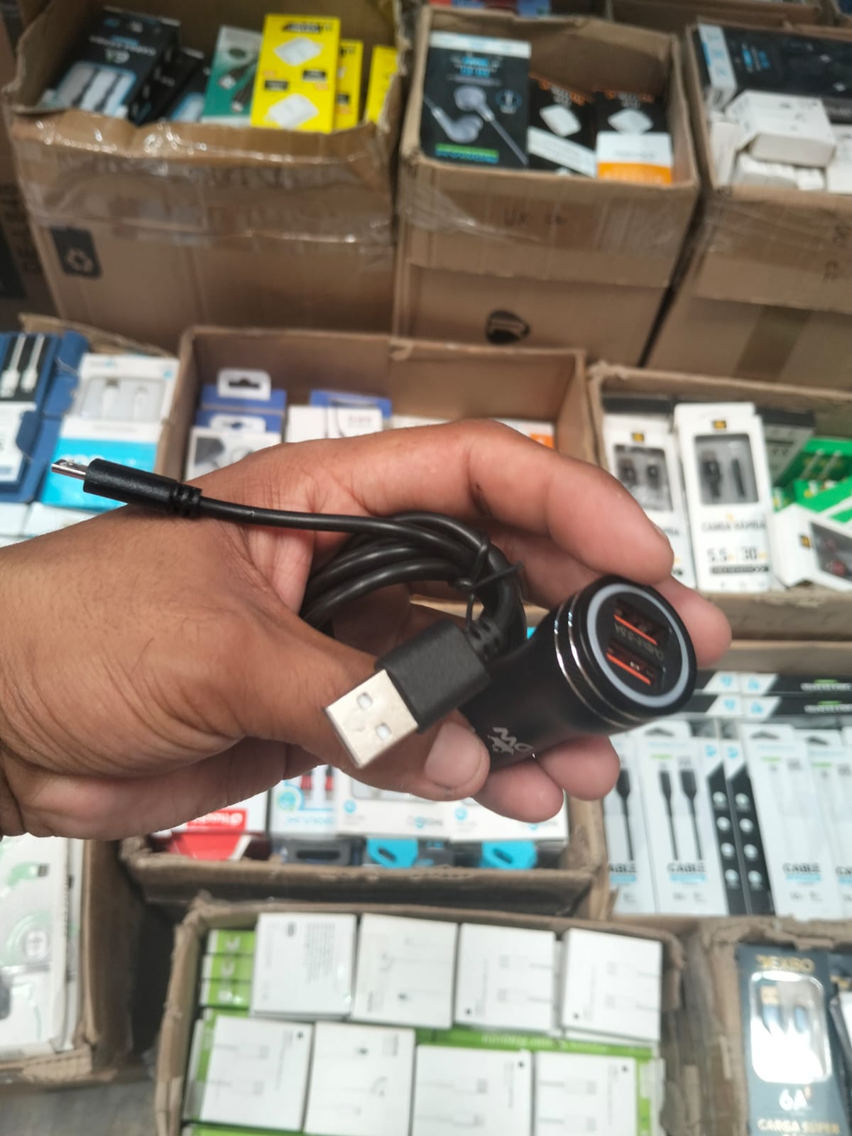 cigarrera  cargador para carro 100W Cod:1299 driver :01