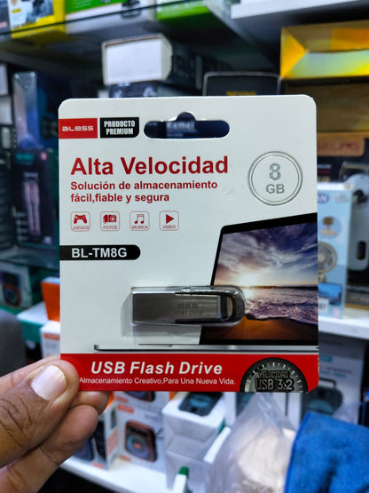 Memoria USB  8 GB Cod:1429 driver :02