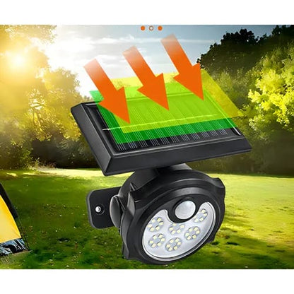 lampara solar de pared con sensor movimiento Cod:1222 driver :01