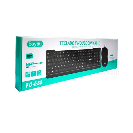 Teclado + Mouse Cod:3331 Driver:03