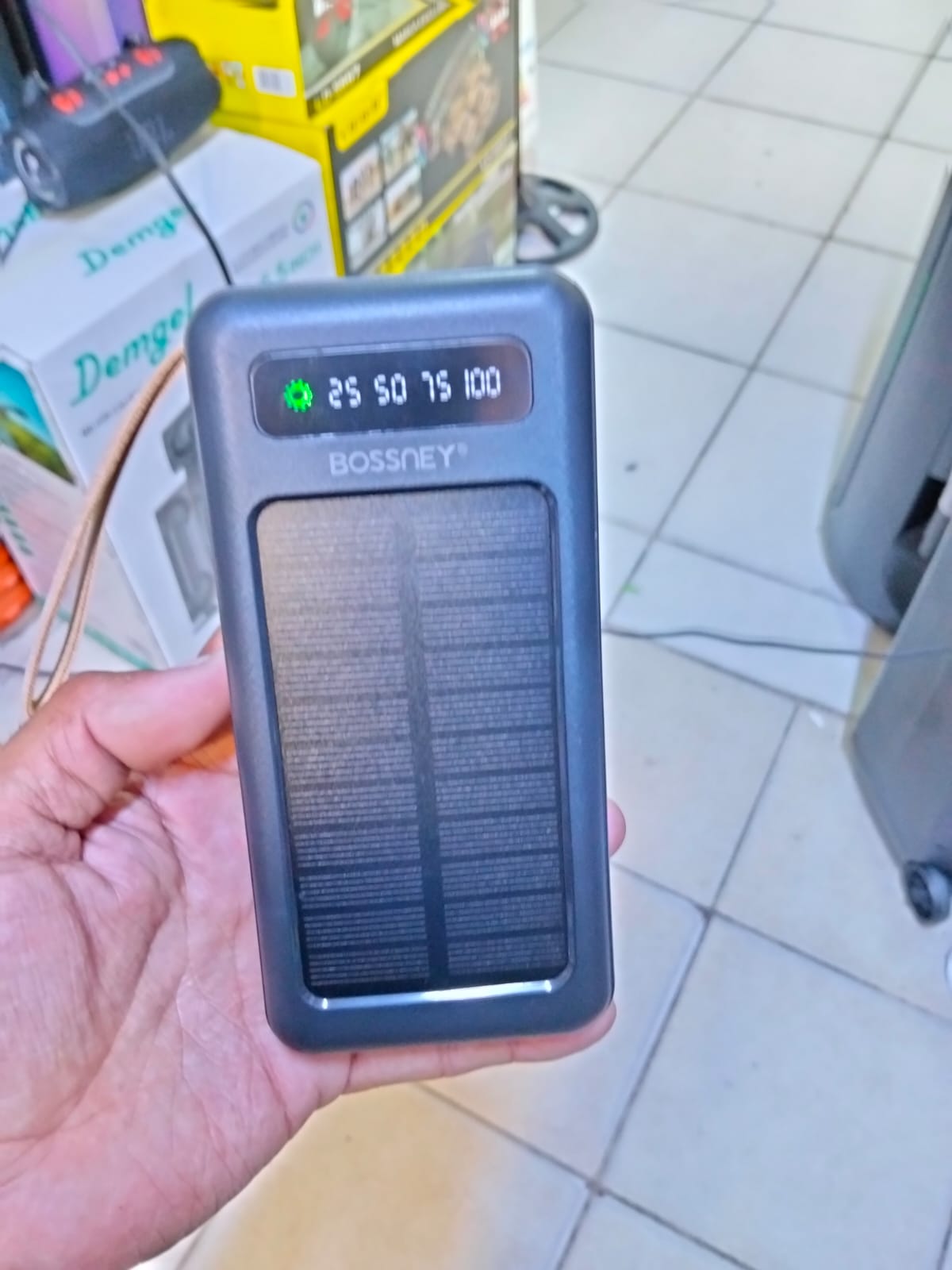 Bateria portatil 26000mah solar Cod:5088 driver:02
