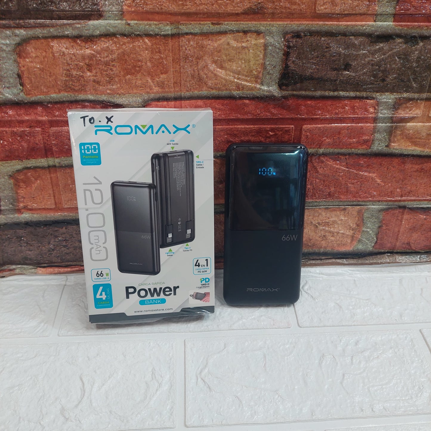 Bateria portatil 12000mah Cod:3369 Driver :01