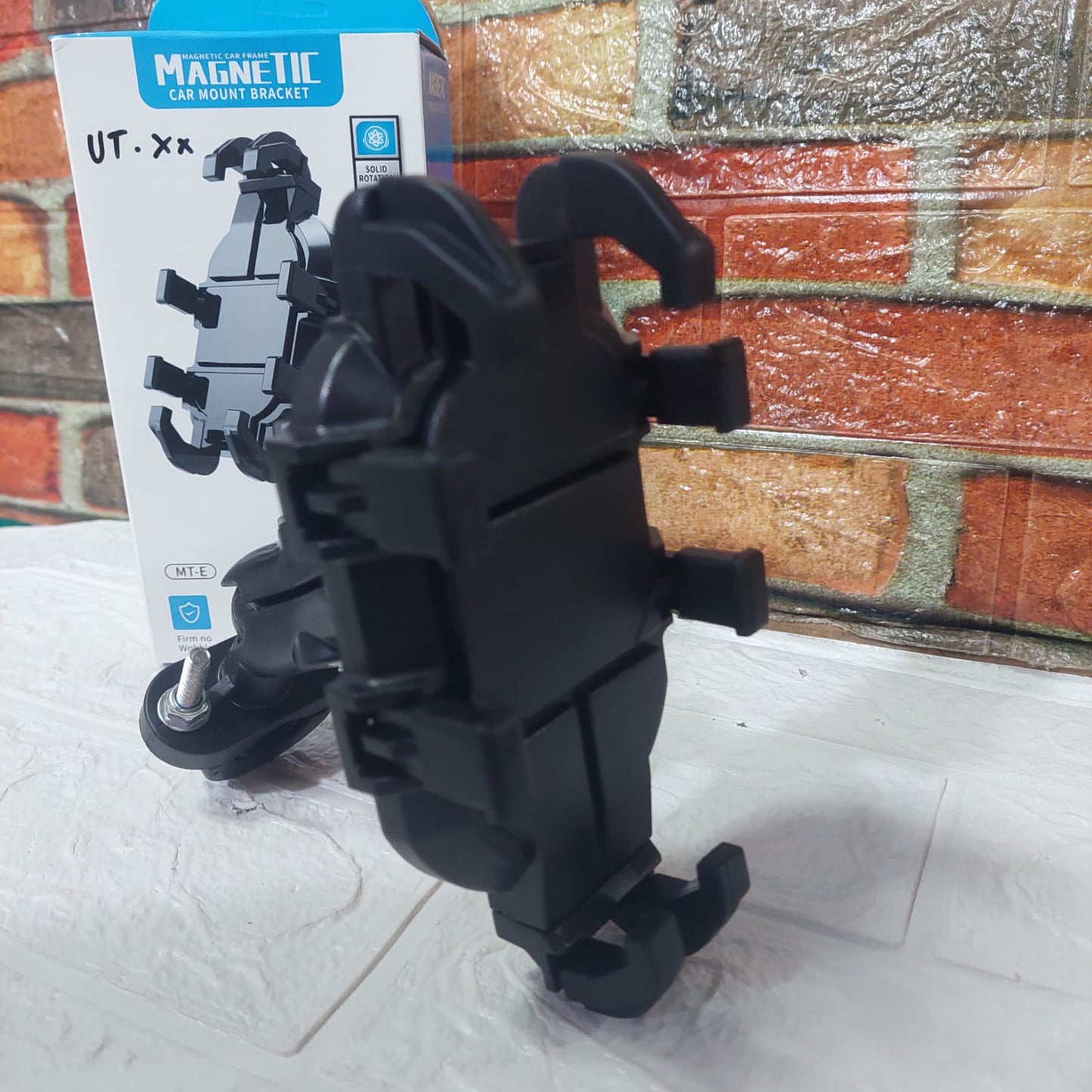 Soporte de celular  8 pines para timon de moto Cod:5006 Driver:01