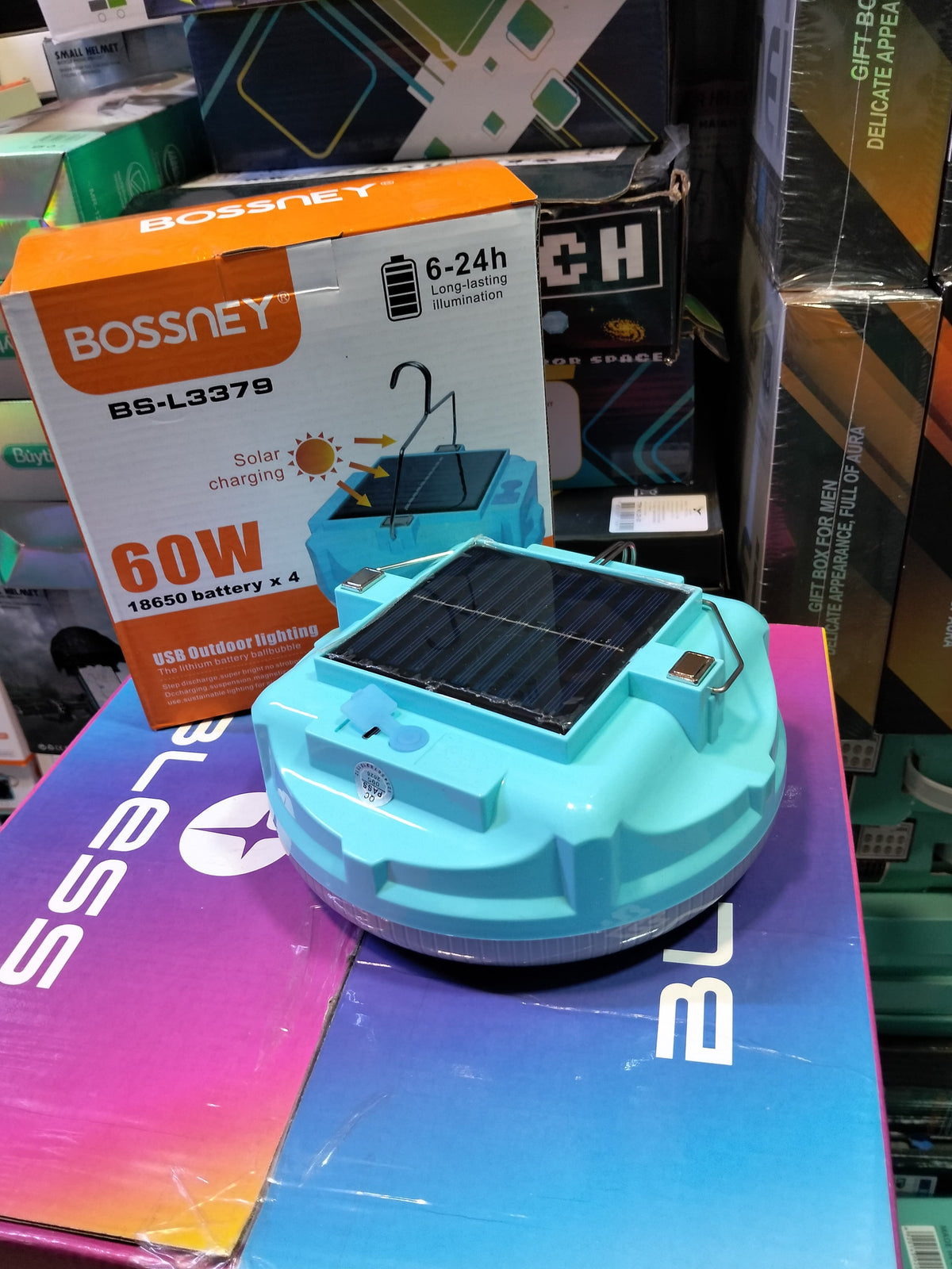 Foco recargable 60w solar Cod : 5098 driver:02