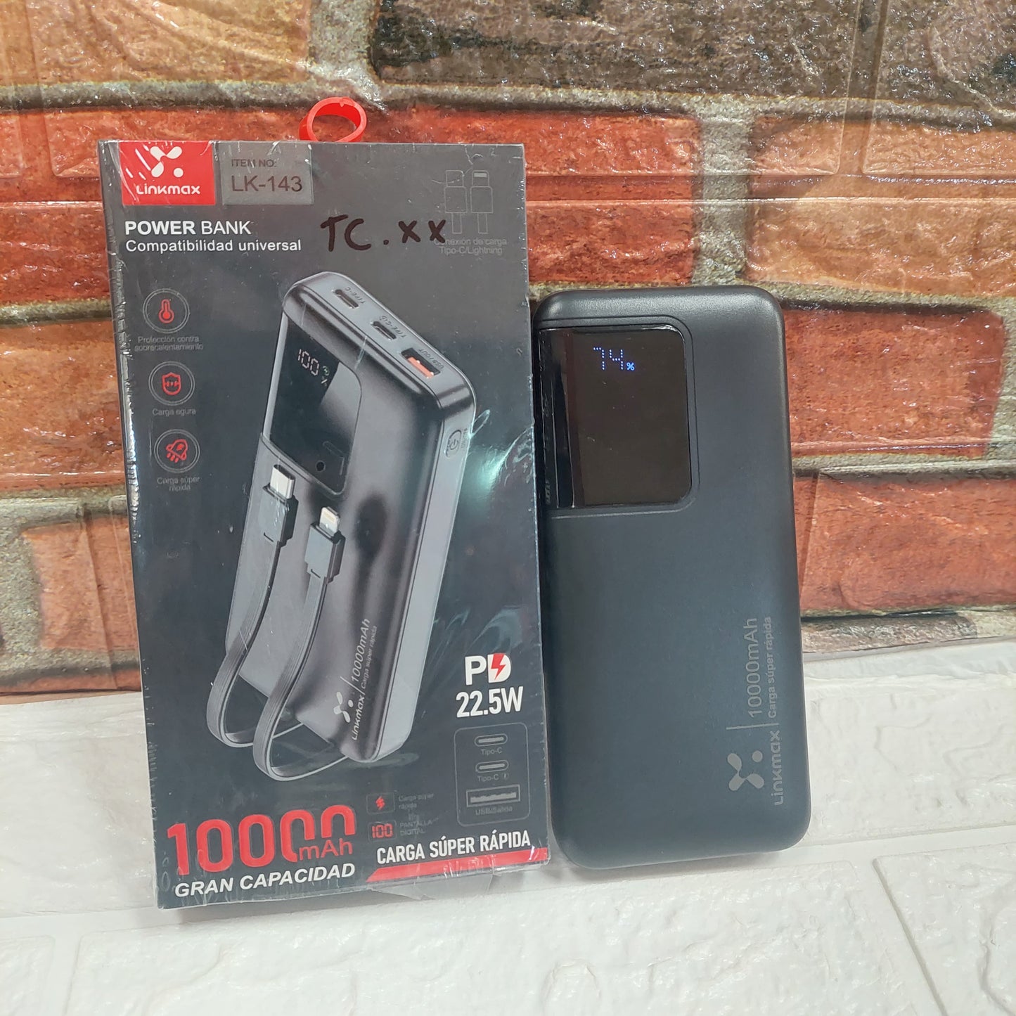 Bateria portatil 10000mah Cod:4403 driver:01