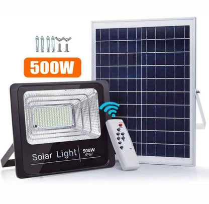Reflector led 500W con panel solar COD:3139