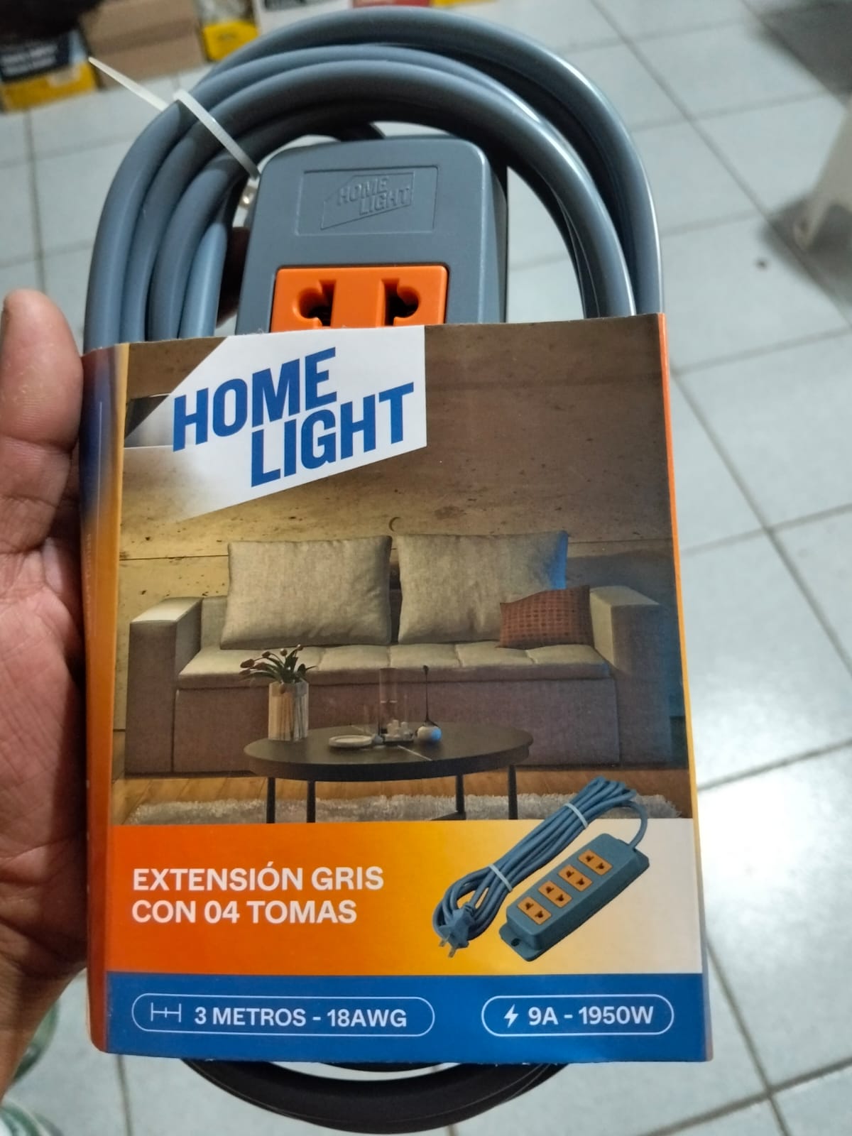 Extensión electrica 5M cod:1520 driver:04