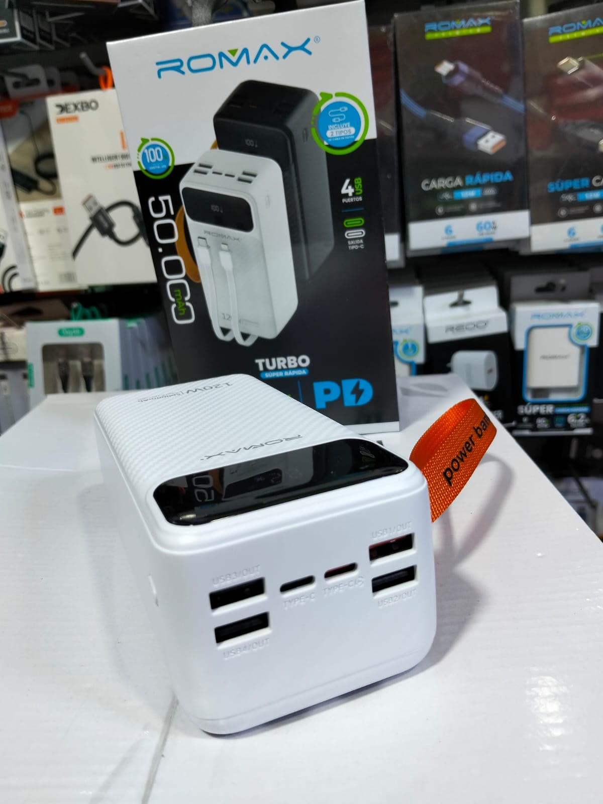 Bateria portatil 50000mah cod:1258 driver:02