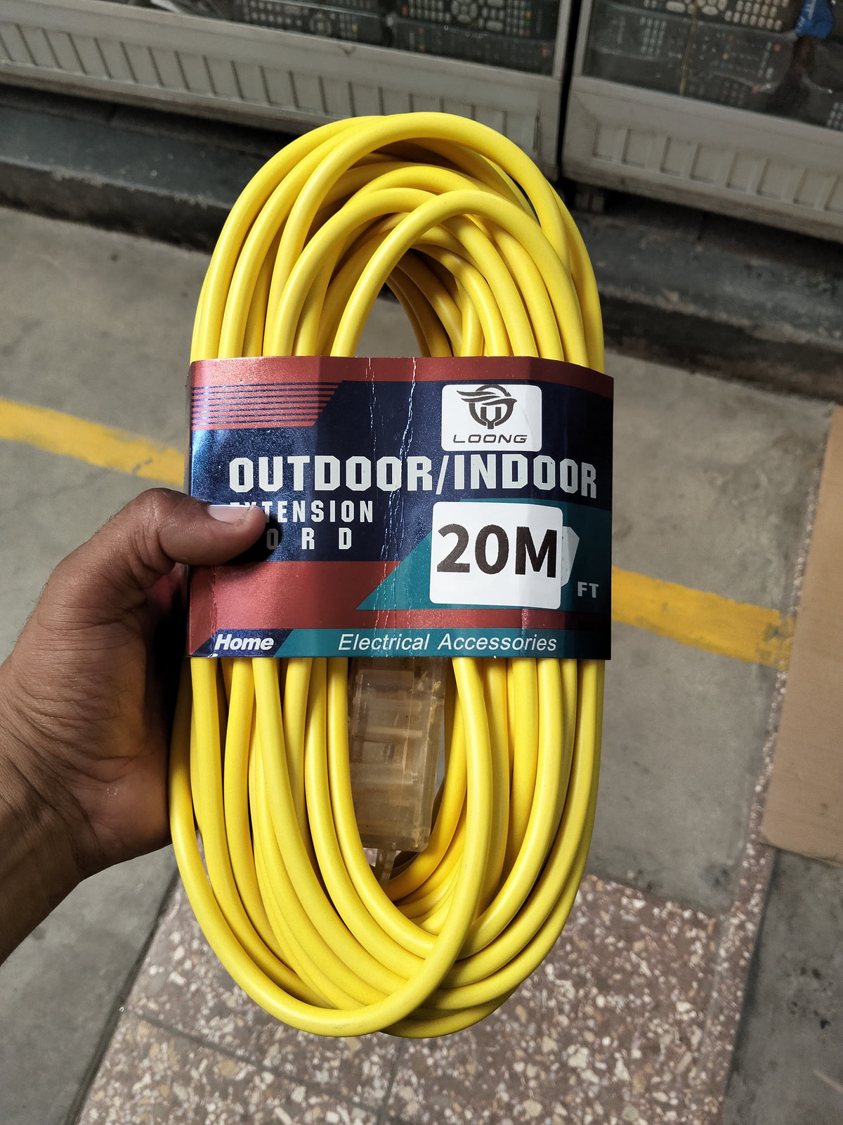 Extension electrica 20M cod:1480 driver:03