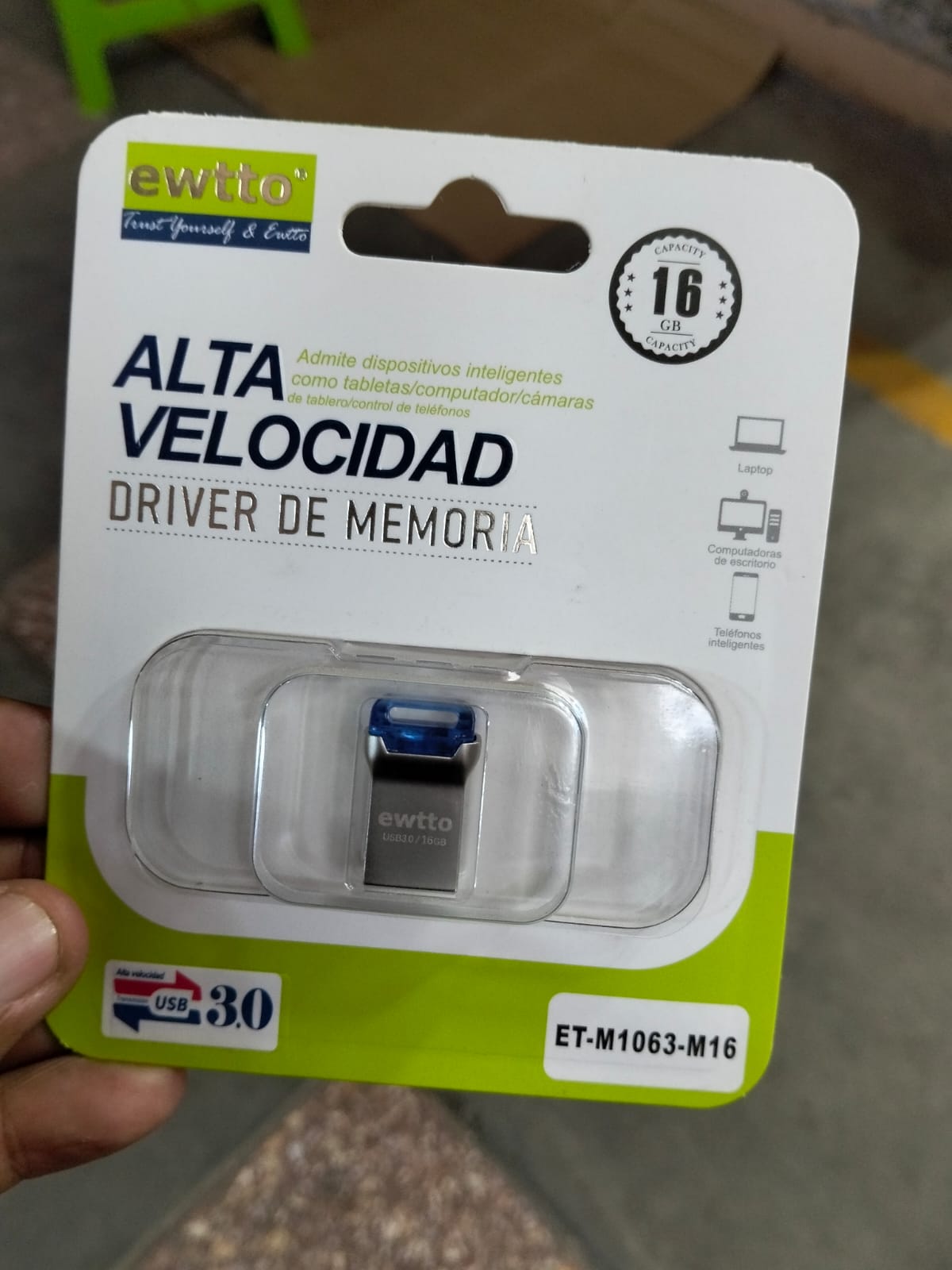 memoria Usb 16 GB Cod:1448 driver :03