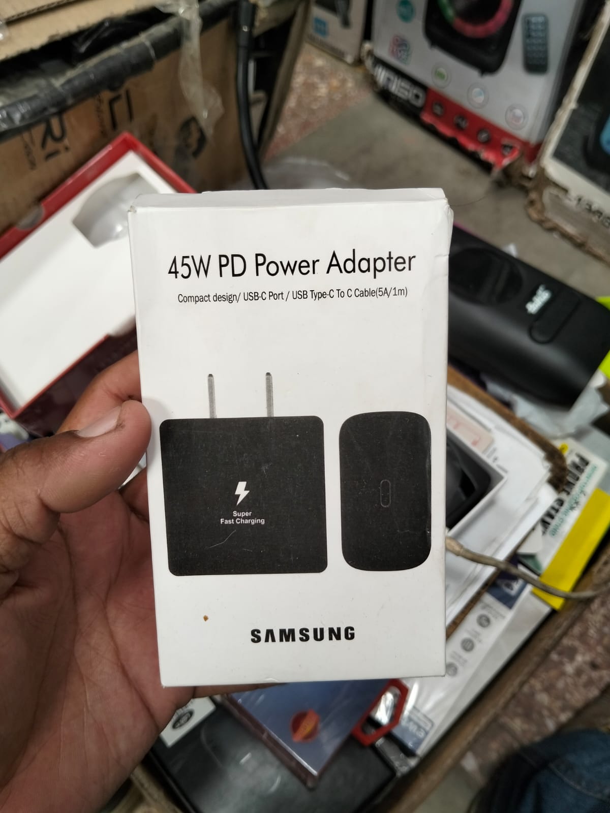 Cubo 45W tipo C samsung Cod:1293 driver :01