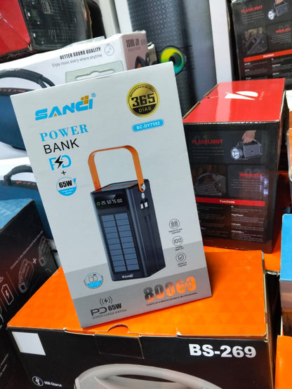 bateria portatil 80000mah solar Cod:1379 driver:02