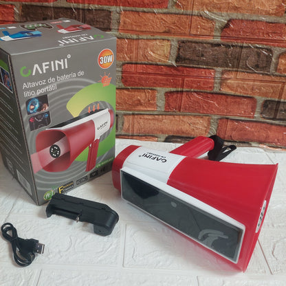 Megafono Solar Bluetooth con Linterna Grabación Sirena Cod:3326 Driver :05