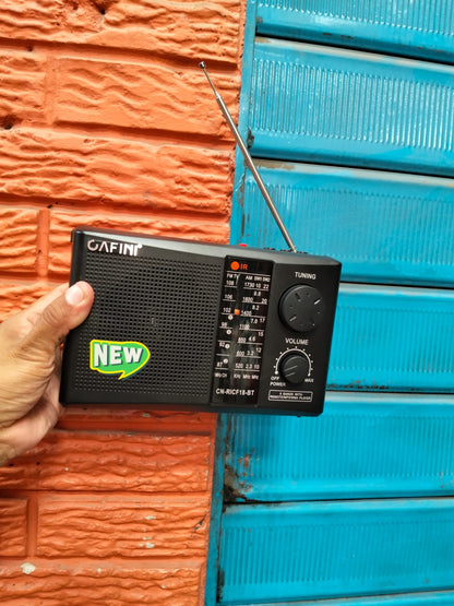 radio fm/ Am electricidad, recargable y a pilas Cod:1380 driver:03