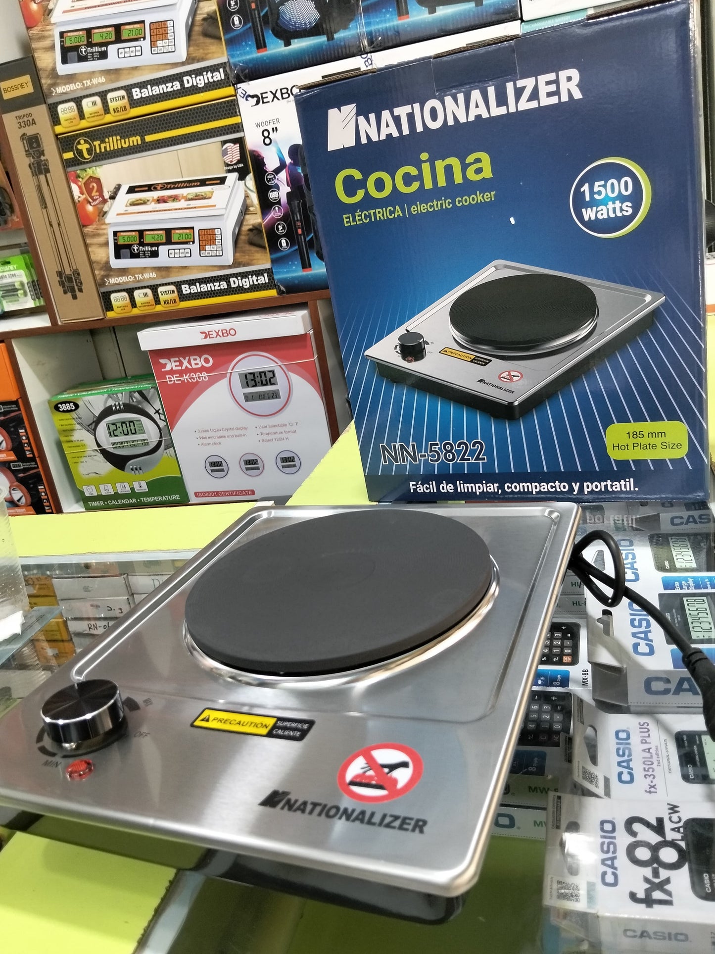 cocina electrica 1 hornilla Cod:1501 driver :05