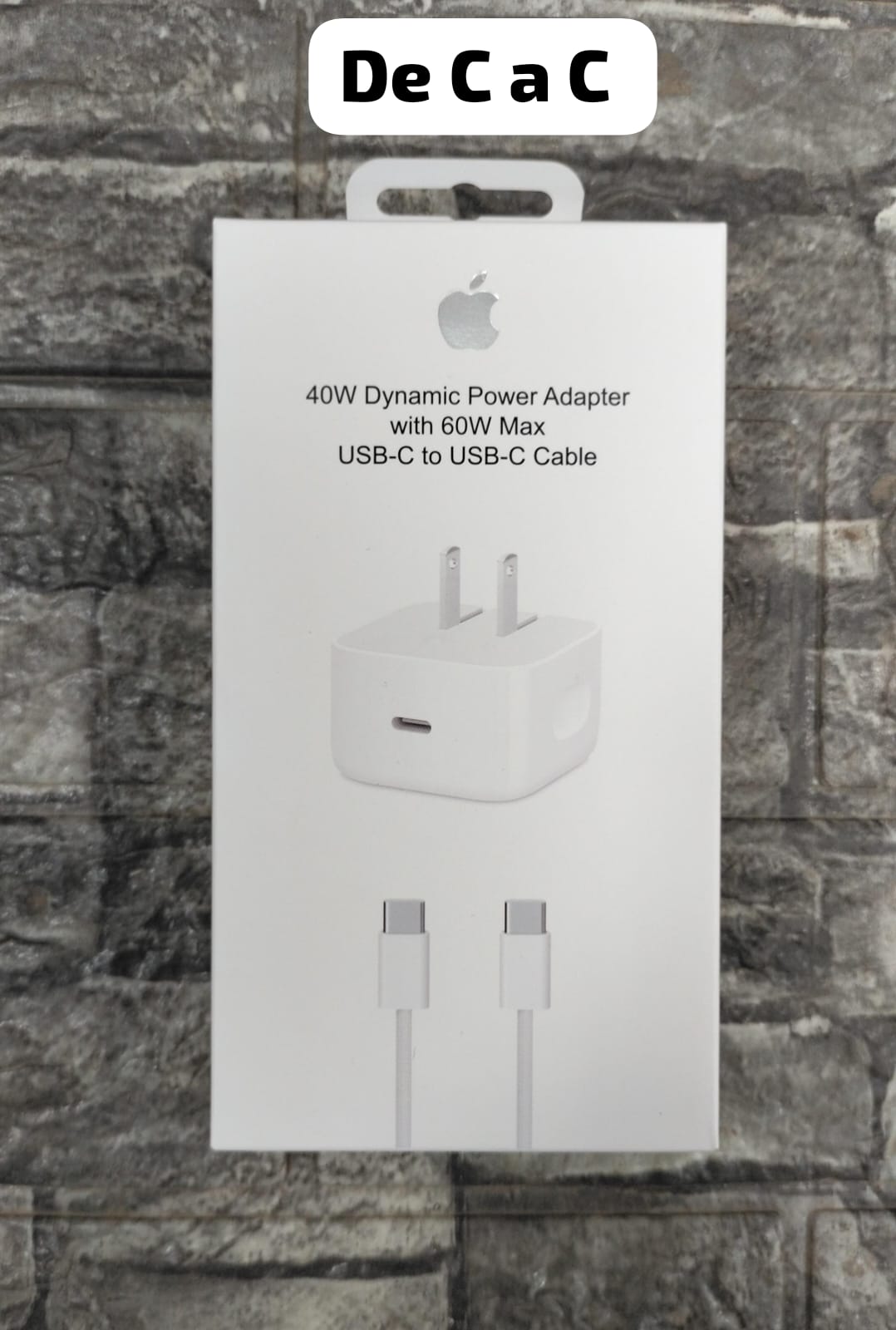 Cargador iPhone 40W tipo C Cod:1461 driver :01