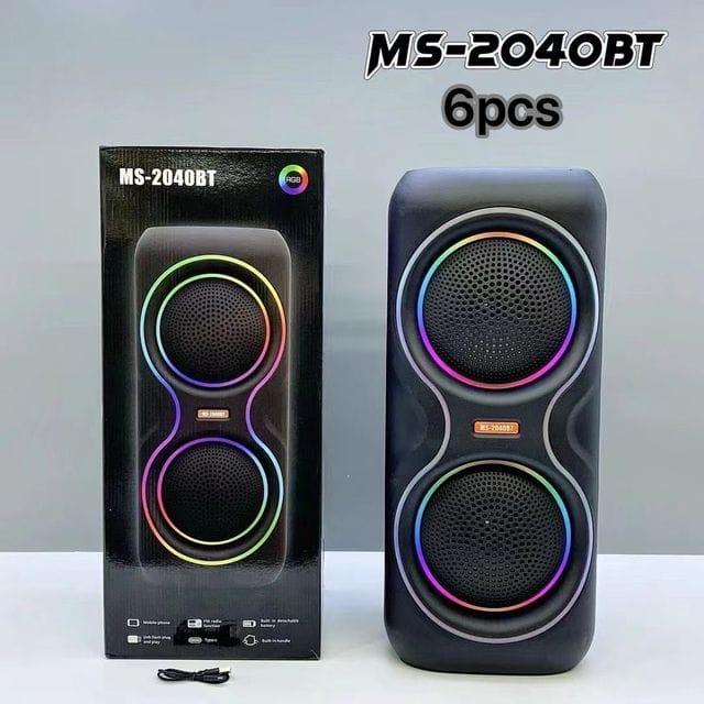 Parlante 8" Bluetooth 50W Cod:6035 driver:02