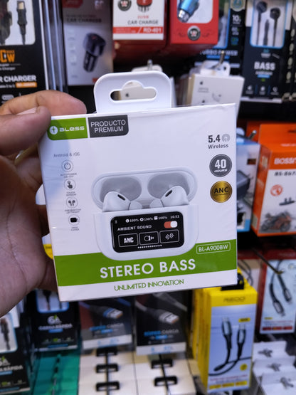 Audifonos bluetooth con pantalla tactil  Cod:3020 driver:02