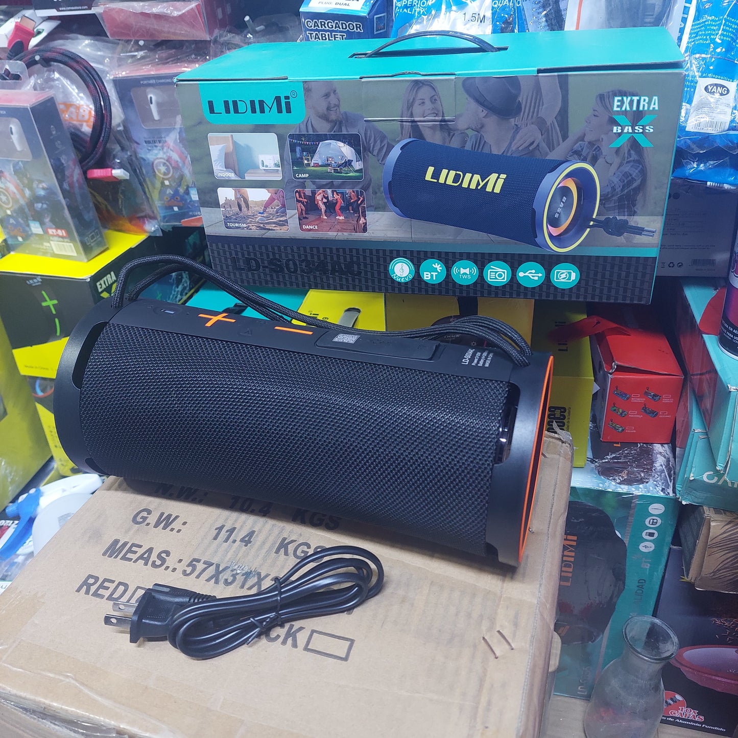 Parlante Bluetooth 40W Cod:6018 driver:02