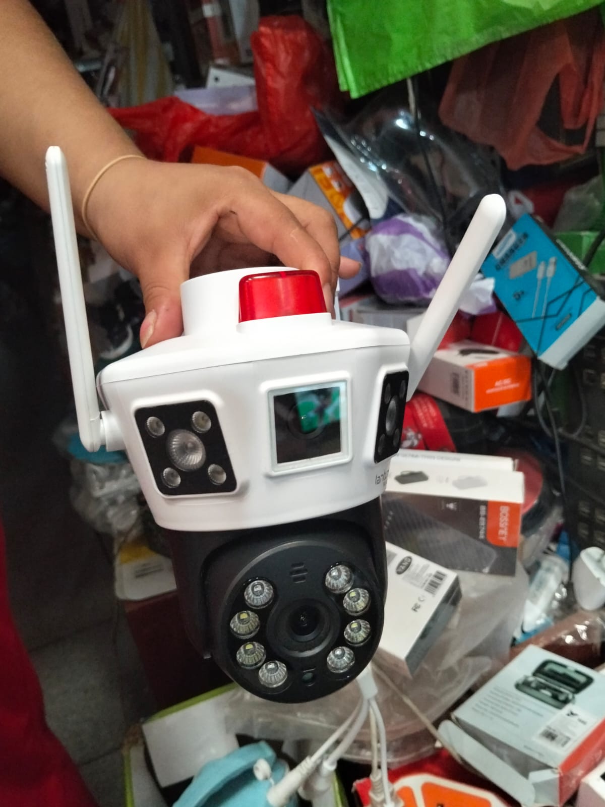 camara de seguridad doble lente Cod:1403 driver:01