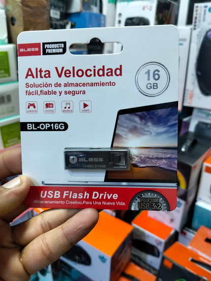 Memoria USB 16 GB Cod:1430 driver:02