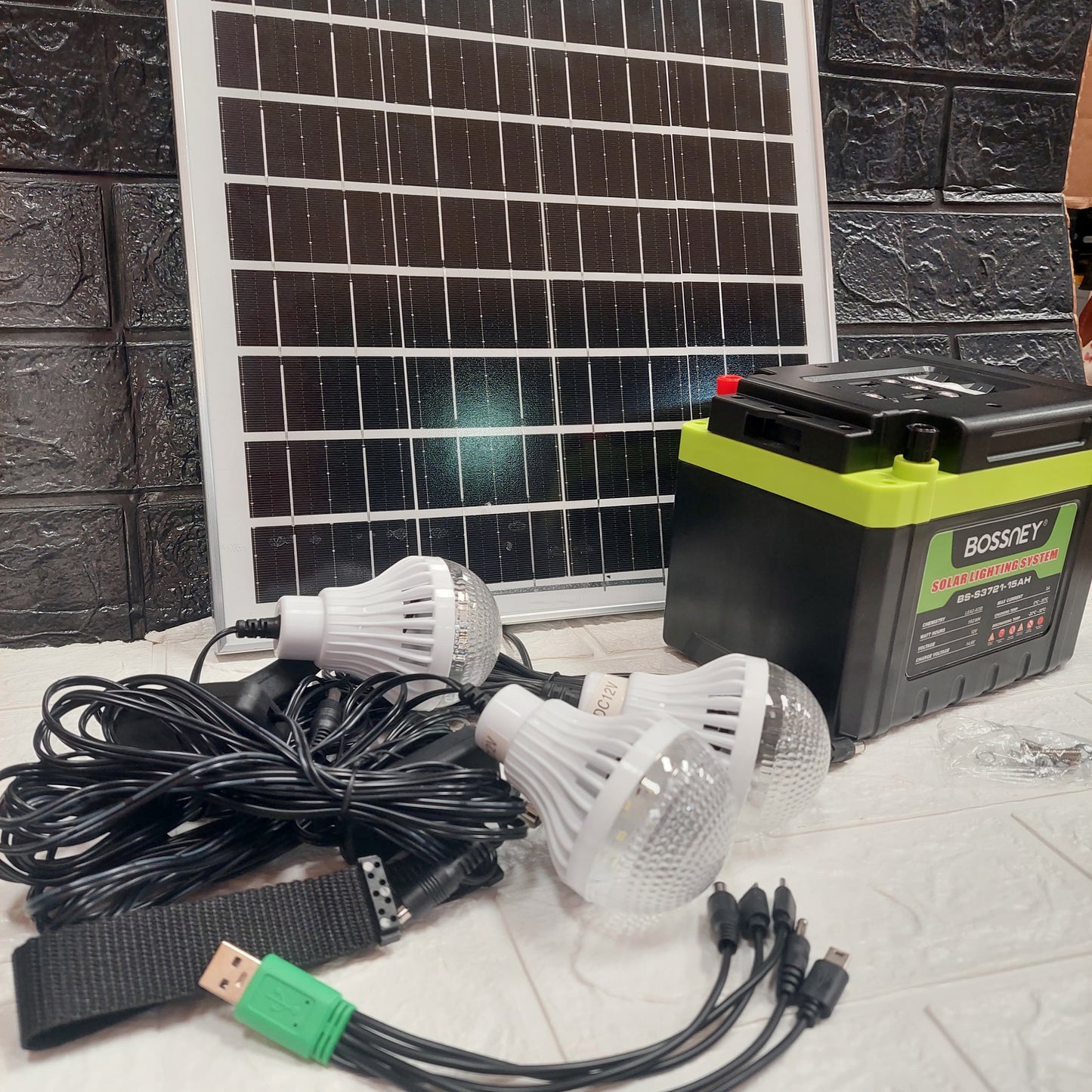 Kit solar con panel solar Cod:5040 Driver :01