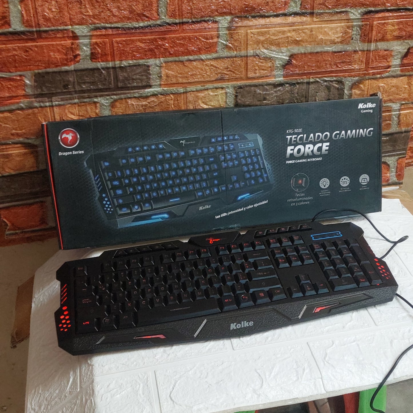 Teclado  gamer Kolke Cod:3332 Driver :03