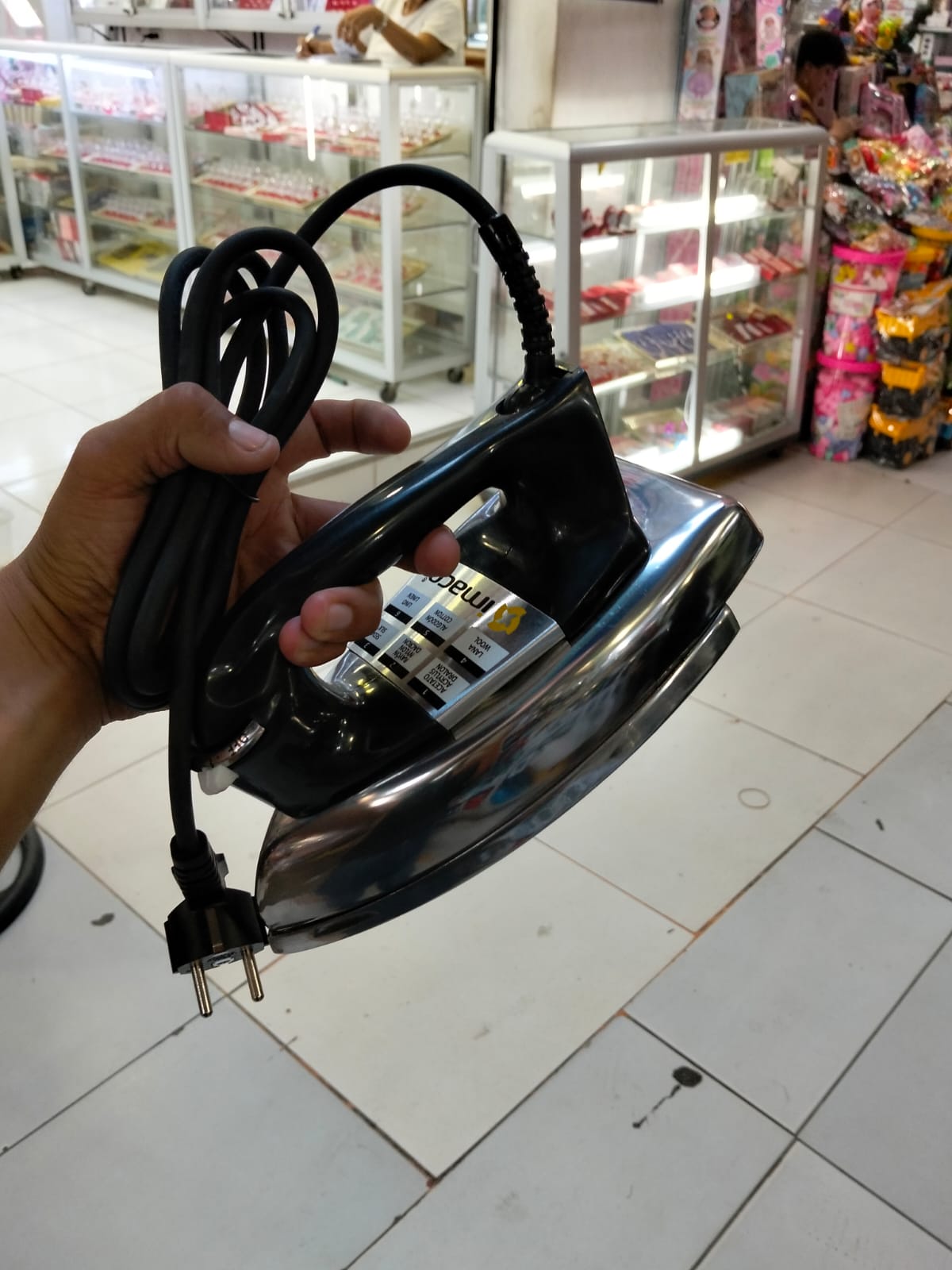 plancha pesada imaco eléctrica Cod: 1385