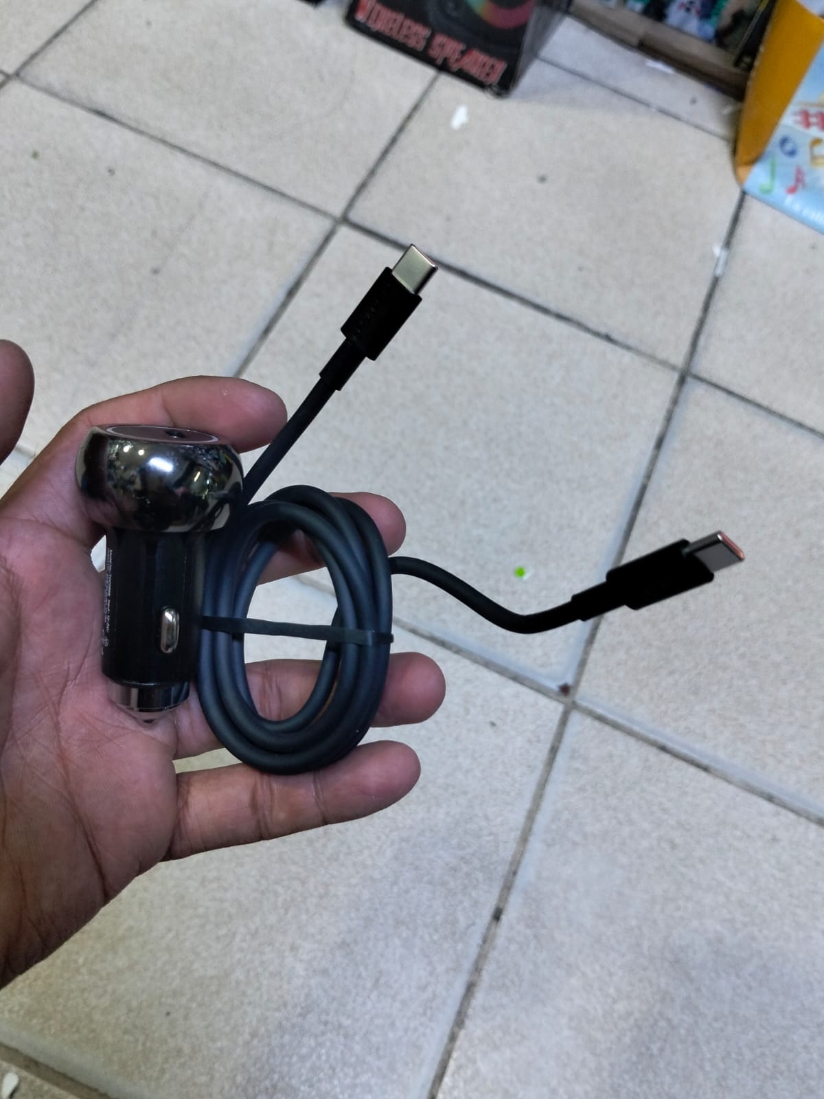 cigarrera cargador 80W tipo C Cod:1327 driver:02