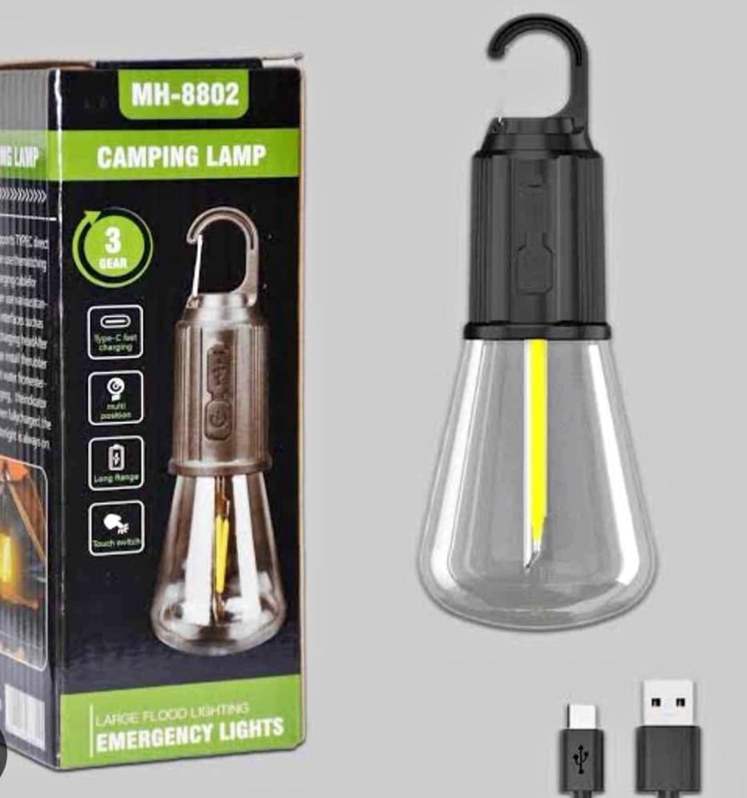 Foco recargable amarillo COD:3132 COD:04