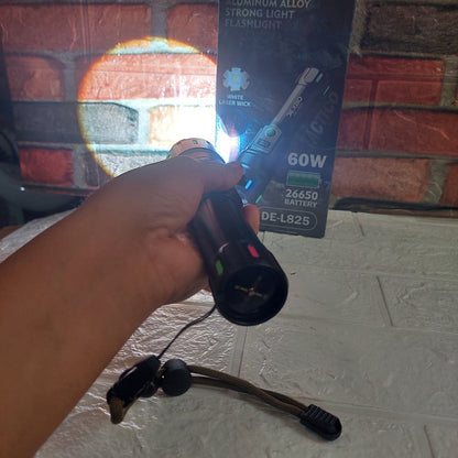 linterna recargable largo alcance  60W Cod:5004 Driver 03