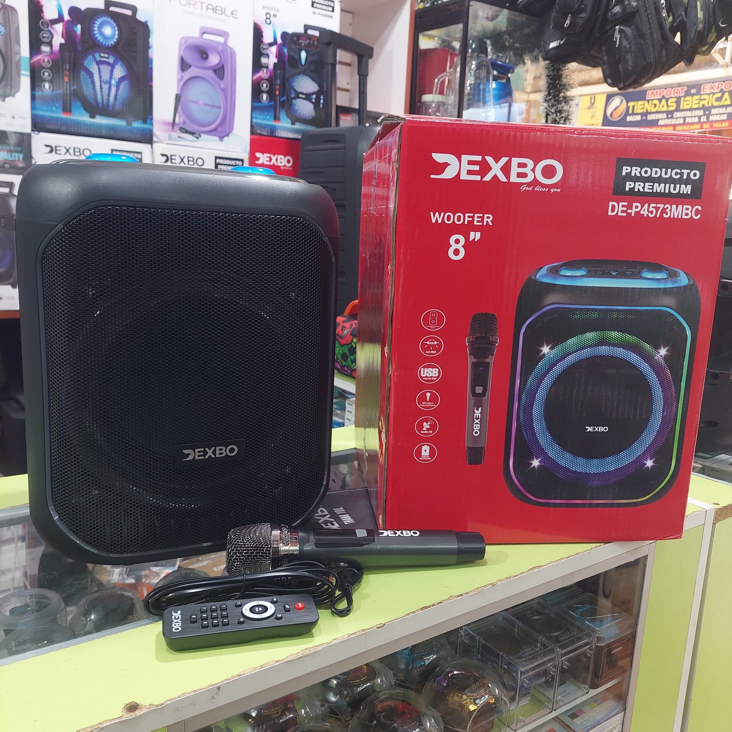 Parlante Bluetooth 50w con corriente directamente Cod:6087 driver :05