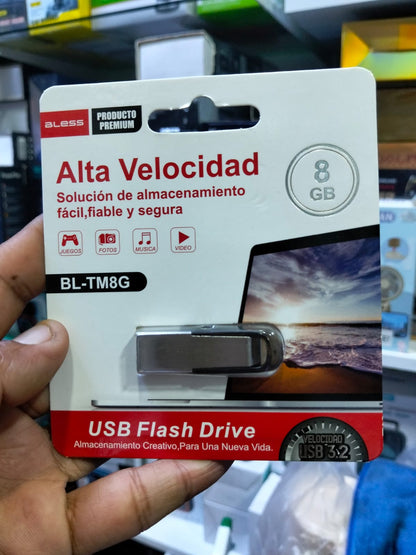 Memoria USB  8 GB Cod:1429 driver :02