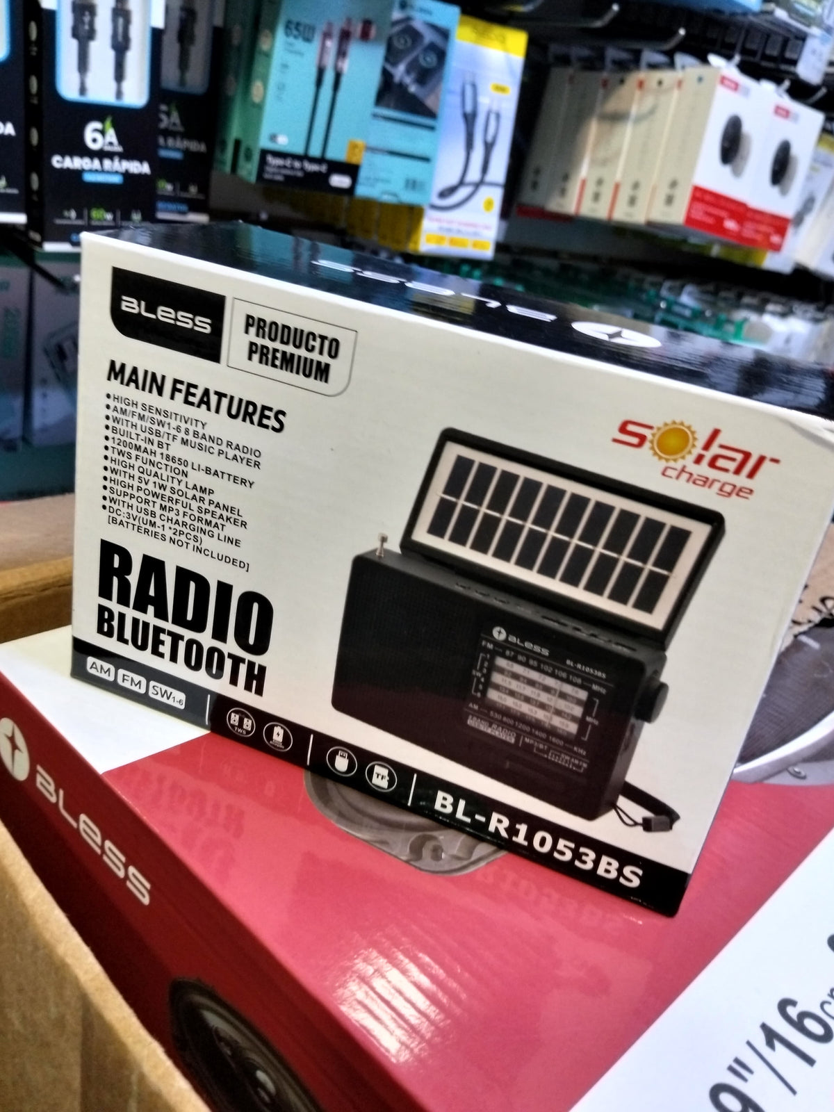 Radio FM/Am solar a pilas Cod:3073 driver :02