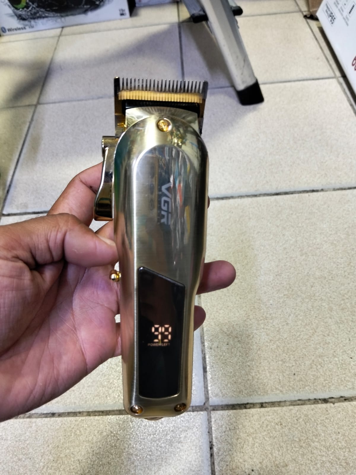 Maquina inalambrica para cabello profesional cod:5057 driver:02 /