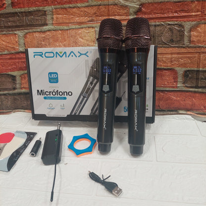 Microfono pack x 2 Cod:5054 Driver:01